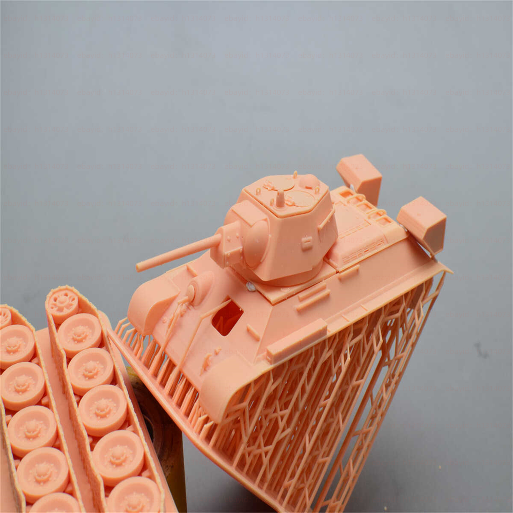 3d Printed 1/72 Soviet T-34/76 Tank Model 1943 Unpainted Kit