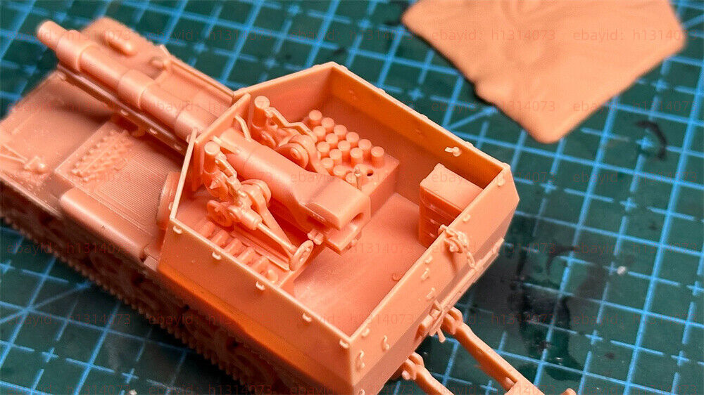 3d Printed 1/72 WWII Lorraine Self-Propelled Howitzer Unpainted Kit