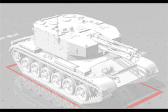 3d Printed 1/35/72 Russian F-series "prut" Object 143 Medium Tank Kit