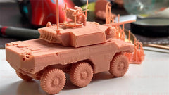 3d Printed 1/72 EBRC Wheeled Recon-Armored Vehicle Unpainted Kit
