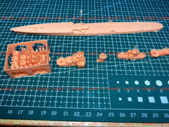 3d Printed Kits 1/350 Wwii French Mogador Class Destroyer(full Hull/waterline)