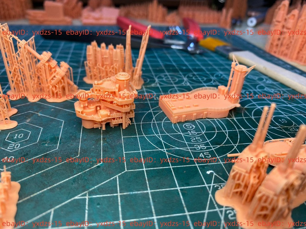 3d Printing 1/700 French Brittany Class Battleship Lorraine(full Hull/waterline)