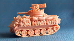 3d Printed 1/72 Israeli Machbet "Bat" Air Defense Vehicle Unpainted Kit