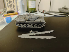 3d Printed 1/72 China Type 88A Main Battle Tank Unpainted Kit