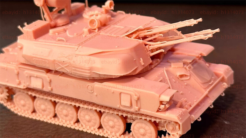 3d Printed 1/72 ZSU-23-4 Shilka Self-Propelled Anti-Aircraft Gun Unpainted Kit