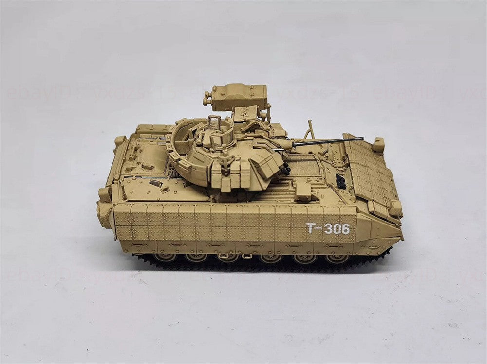 1/72 American M3a2 Ods Bradley Cavalry Fighting Vehicle Painted Finished Model