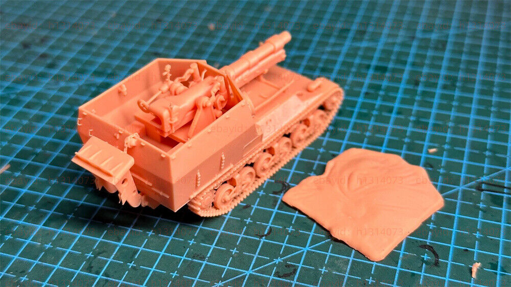 3d Printed 1/72 WWII Lorraine Self-Propelled Howitzer Unpainted Kit
