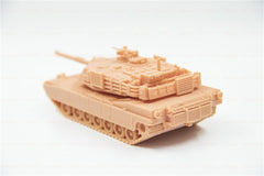 3d Printed 1/72/144 M1A1 Abrams Main Battle Tank Unpainted Kit