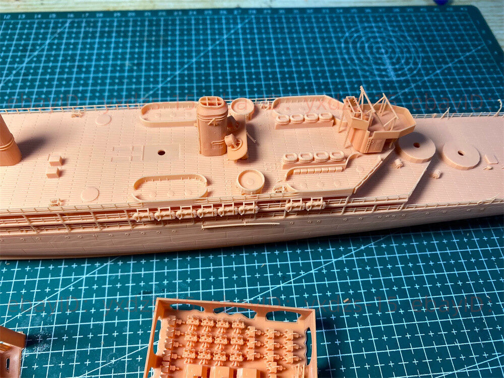 3d Printed Kits 1/350 French Cruiser Jeanne D'arc(full Hull/waterline)