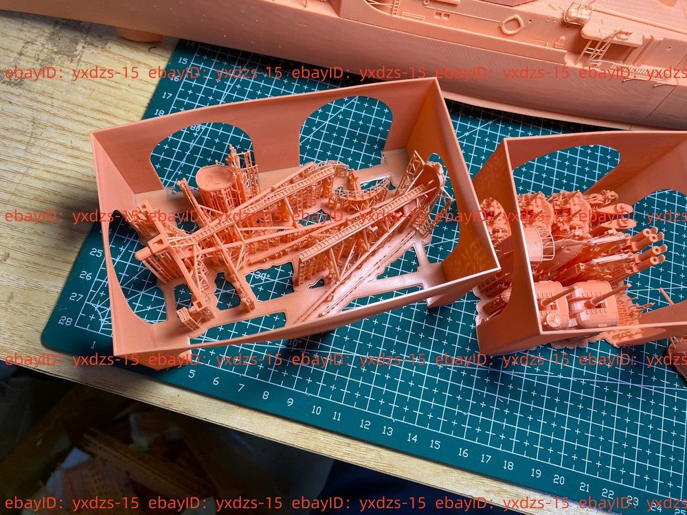 3d Printing 1/200 American Forrest Sherman Class Destroyer (full Hull/waterline)