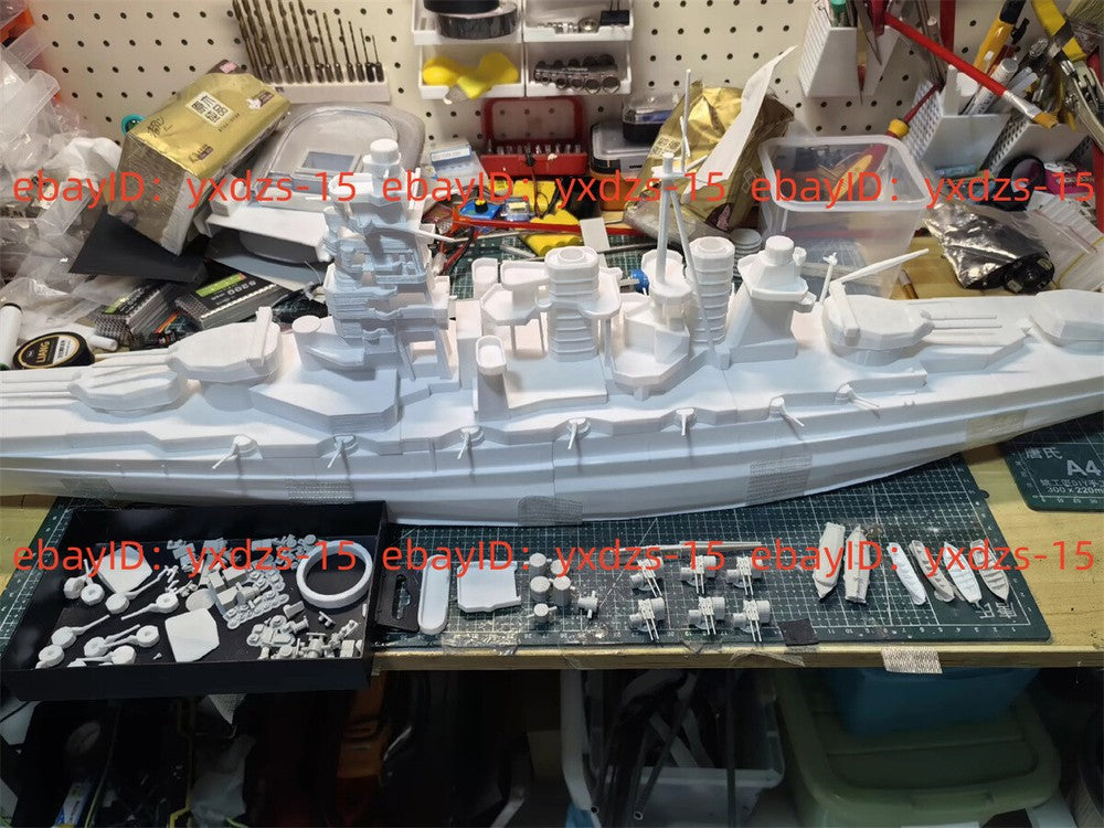 3d Printed 1/200 Ijn Js Kongo (ddg - 173) Destroyer Full Hull