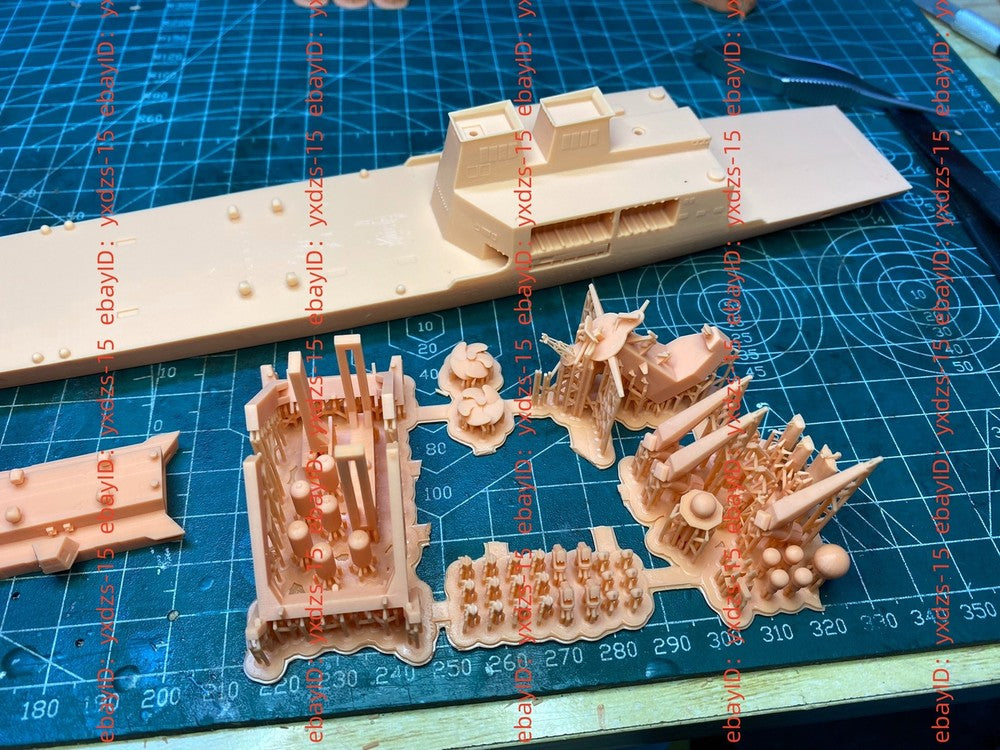 3d Printed 1/350 China Type 901 Replenishment Ship(full Hull/waterline)