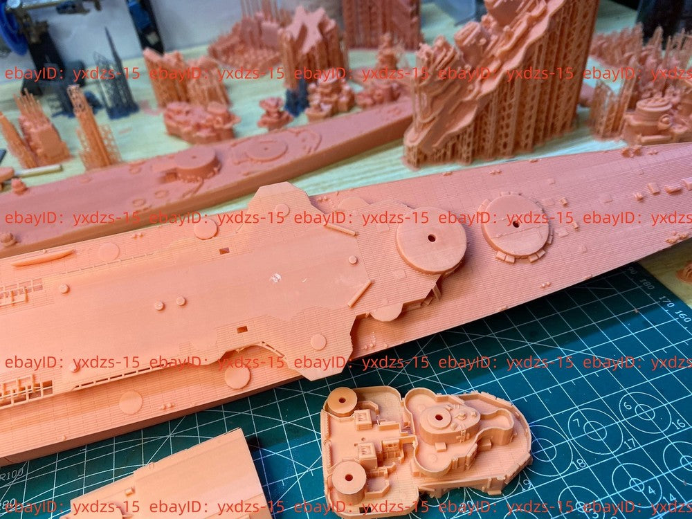 3d Printed Kits 1/350 Germany Roon Class Heavy Cruiser(full Hull/waterline)