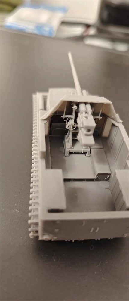 3d Printed 1/72 Japan Prototype 7.5cm Self-Propelled Gun Unpainted Kit