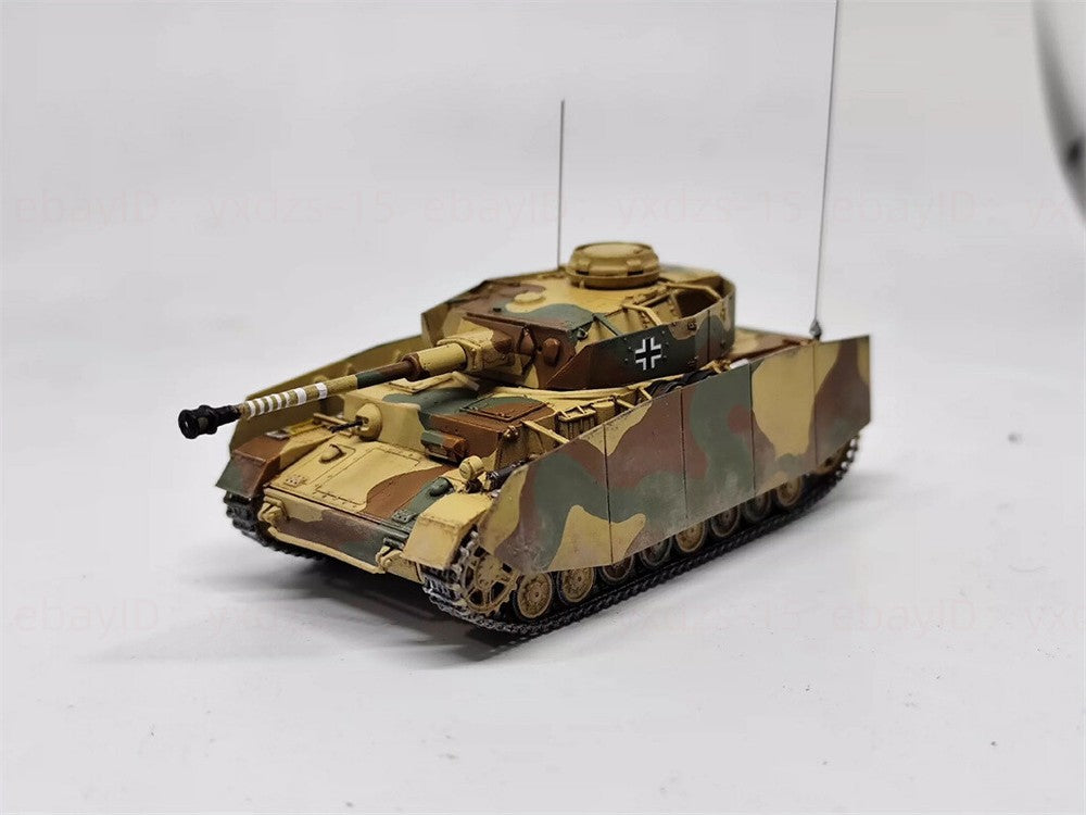 1/72 German Panzerkampfwagen Iv Ausf. J Painted Finished Model