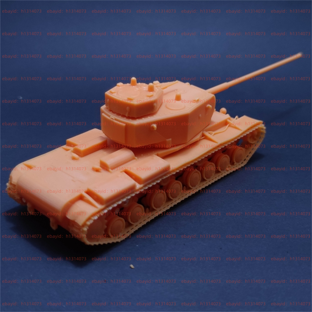 3d Printed 1/72/144 Soviet KV-4 with 107mm (Gun) Unpainted Kit