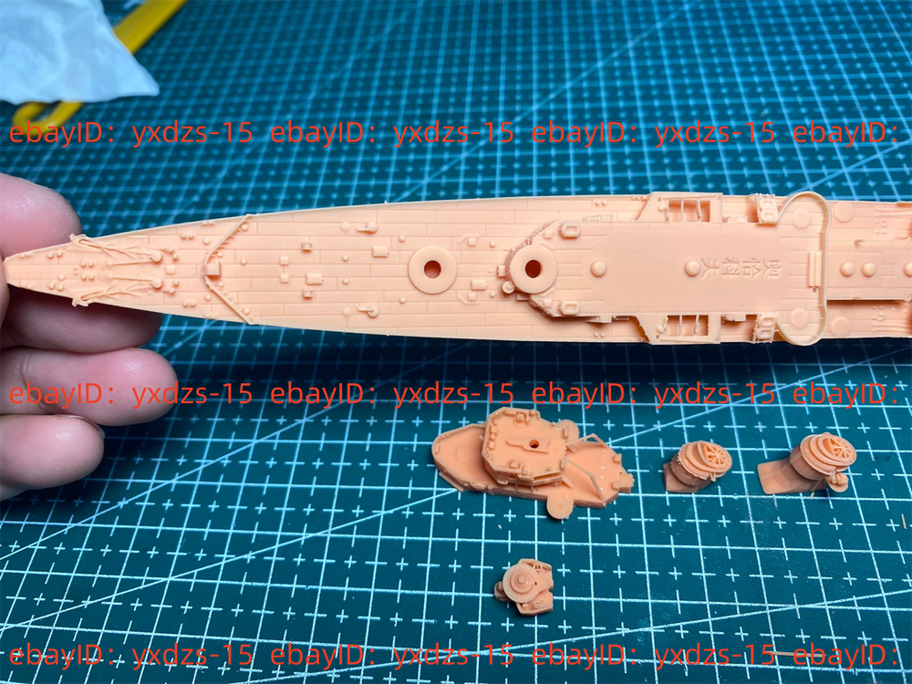 3d Printed 1/700 Soviet Cruiser Ochakov(Project 1134B) (full Hull/waterline)