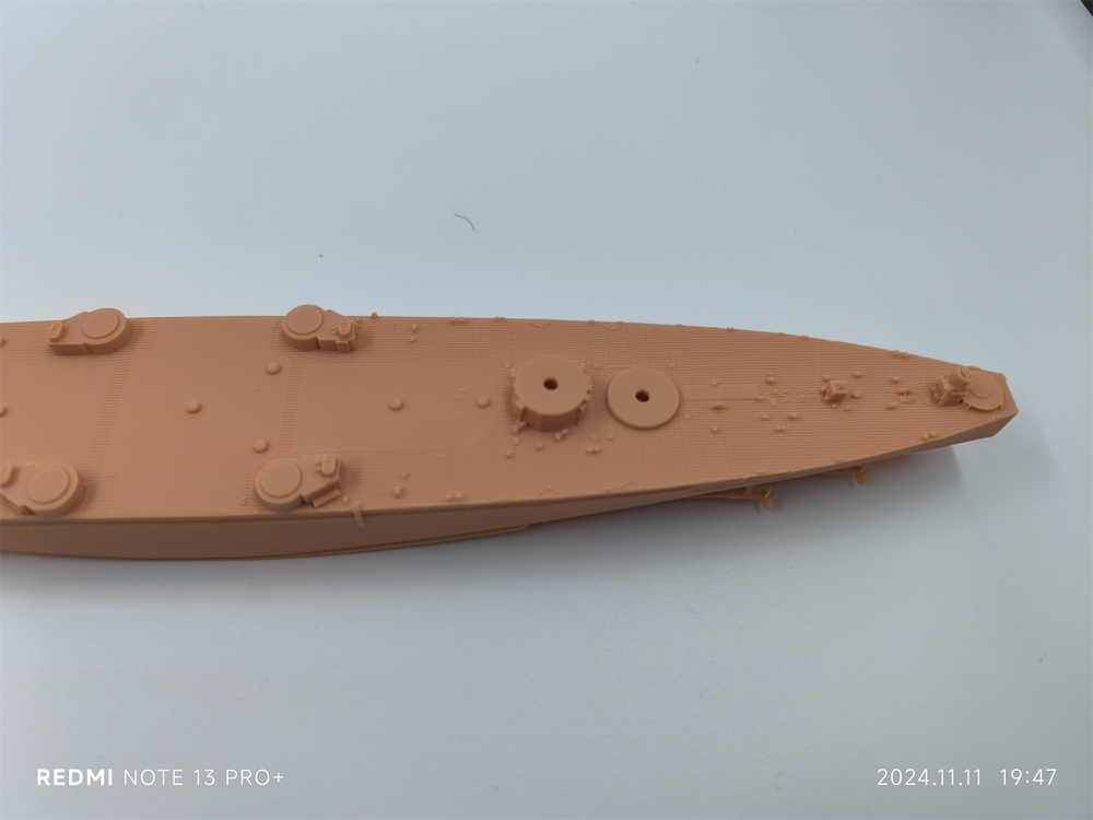 1/700 Hms Vanguard Battleship(full Hull/waterline)