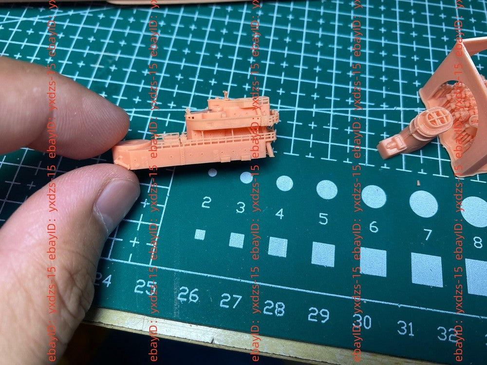 3d Printed 1/700 French Emile Bertin Light Cruiser(full Hull/waterline)