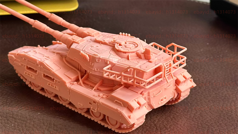 3d Printed 1/72/144 Type 61 Tank Of The Federal Army Unpainted Kit
