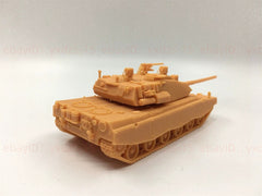 3d Printed 1/72/144 Brazilian EE-T1 Osório Main Battle Tank Unpainted Kit