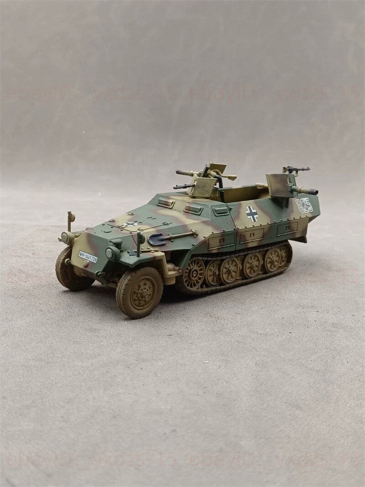 1/35 Half-track Flamethrower Vehicle Painted Finished Model