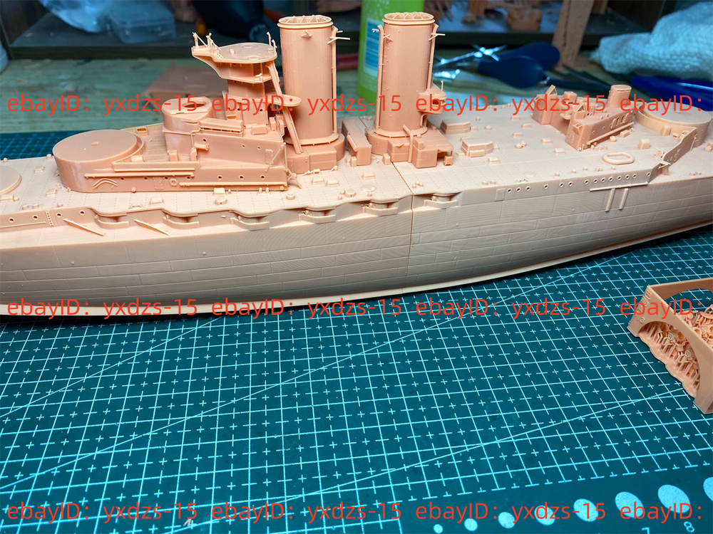 1/350 Hms Barham (04) Of Queen Elizabeth-class Battleships(full Hull/waterline)
