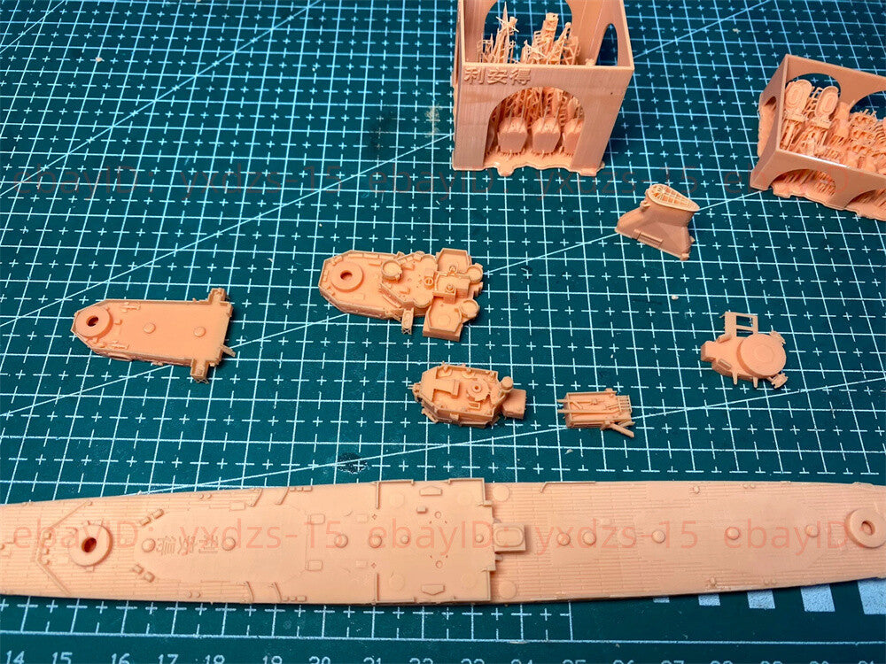 3d Printed Kits 1/700 Hms Leander-class Cruise(full Hull/waterline)