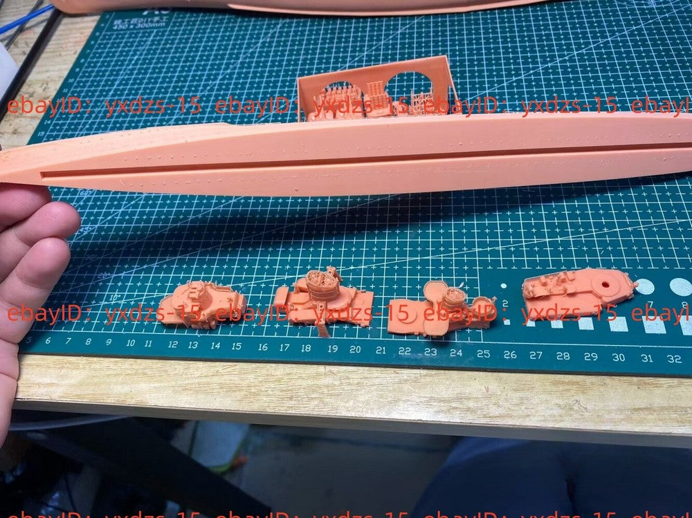 3d Printed 1/700 IJN Yukikaze Destroyer(full Hull/waterline)