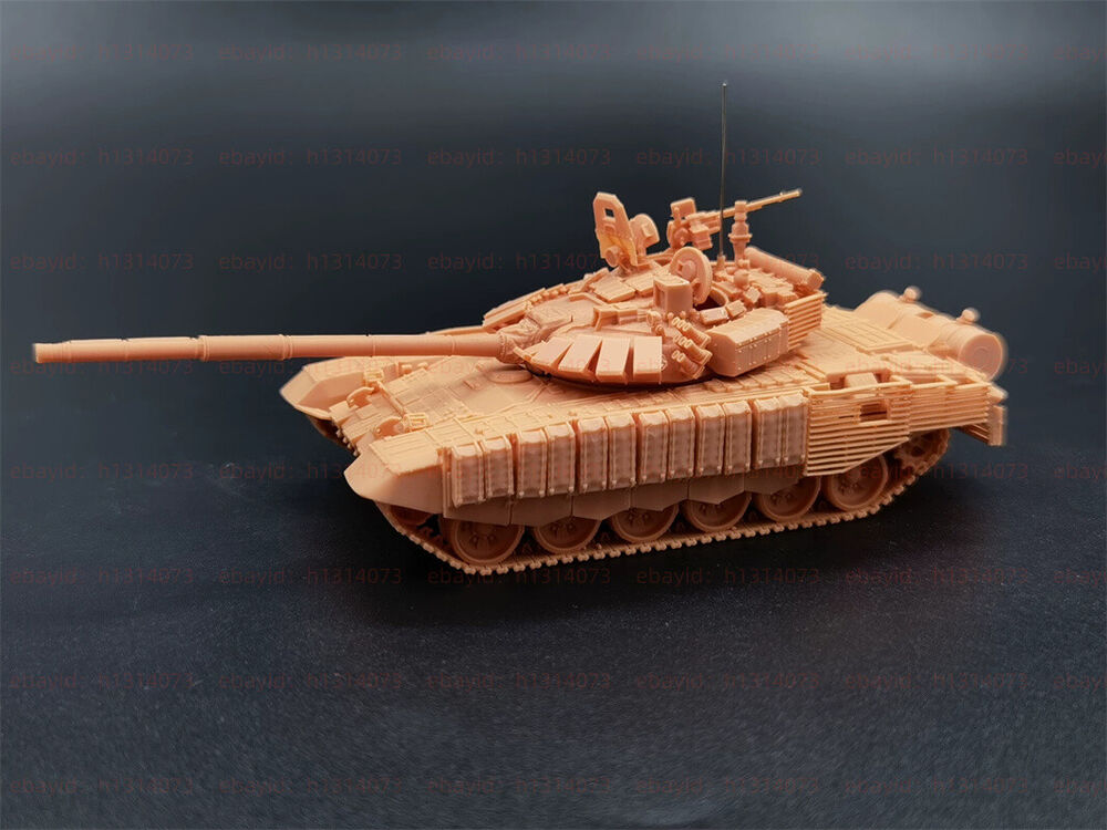 3d Printed 1/72/144 Russian T-72b3 2016 Tank With Relikt Armour