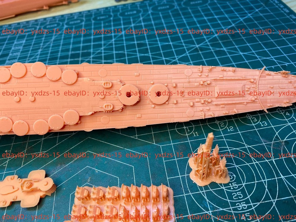 3d Printed 1/700 Italian Venetian Cruiser(full Hull/waterline)