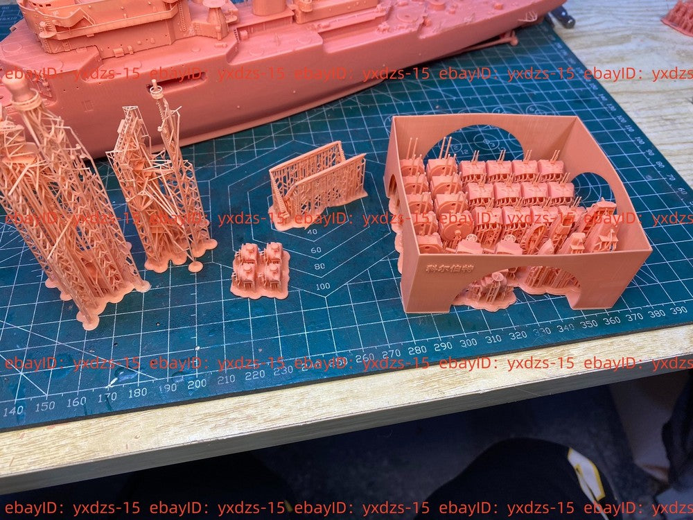 3d Printed Kits 1/350 French Cruiser Colbert C611(full Hull/waterline)