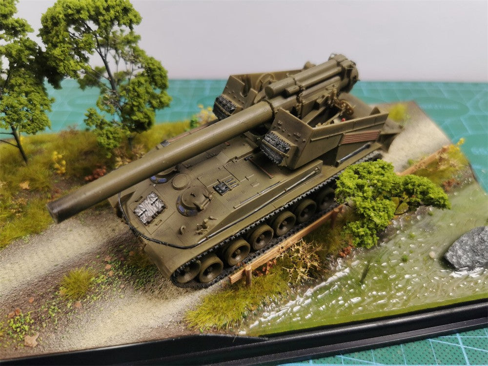 3d Printed 1/35/72 United States T92 Howitzer Motor Carriage Unpainted Kit