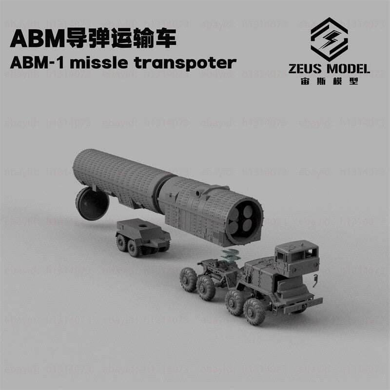 3d Printed Kit 1/72 Soviet Maz537 Abm-1 Missile Carrier