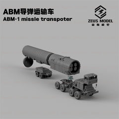 3d Printed Kit 1/72 Soviet Maz537 Abm-1 Missile Carrier