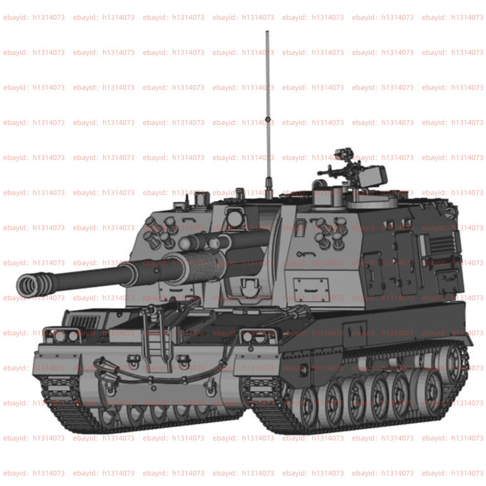 3d Printed 1/72/144 Chinese Plz-05 Self-propelled Howitzer Unpainted Kit