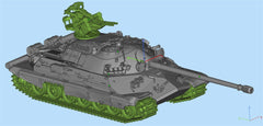 3d Printed 1/35/72 Russian F-series "Granite" IS-7 Heavy Tank Kit