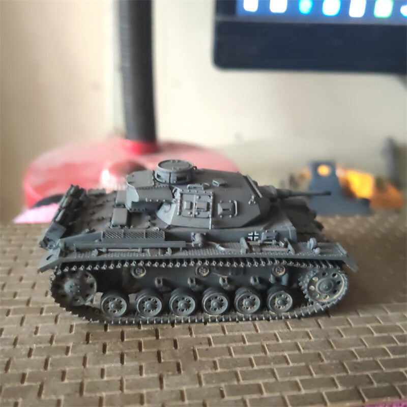 1/72 German Panzerkampfwagen III Ausf. F Tank Painted Finished Model