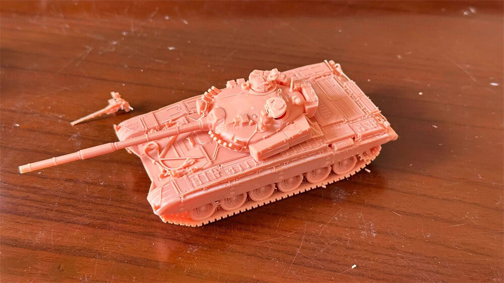 3d Printed 1/72 T-72 Main Battle Tank Unpainted Kit