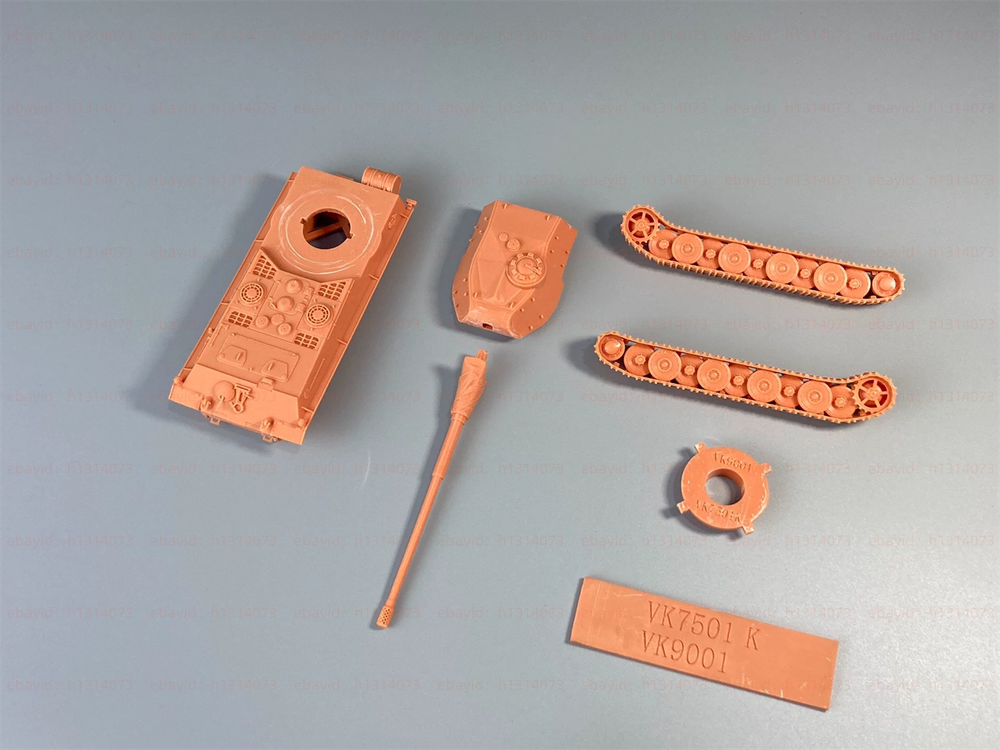 3d Printed 1/72 Panzerkampfwagen VK 90.01 (P) Unpainted Kit