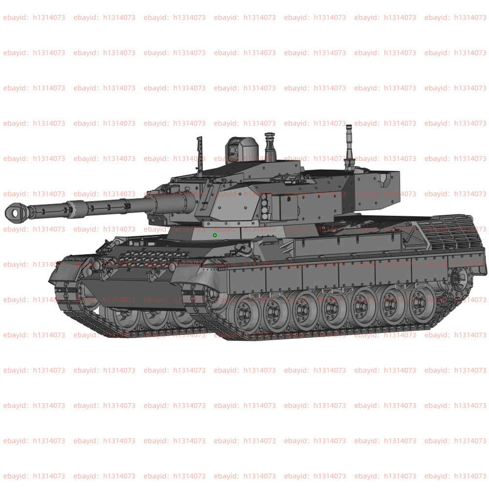 3d Printed 1/72 Belgian Leopard 1-C3105 Tank Unpainted Kit