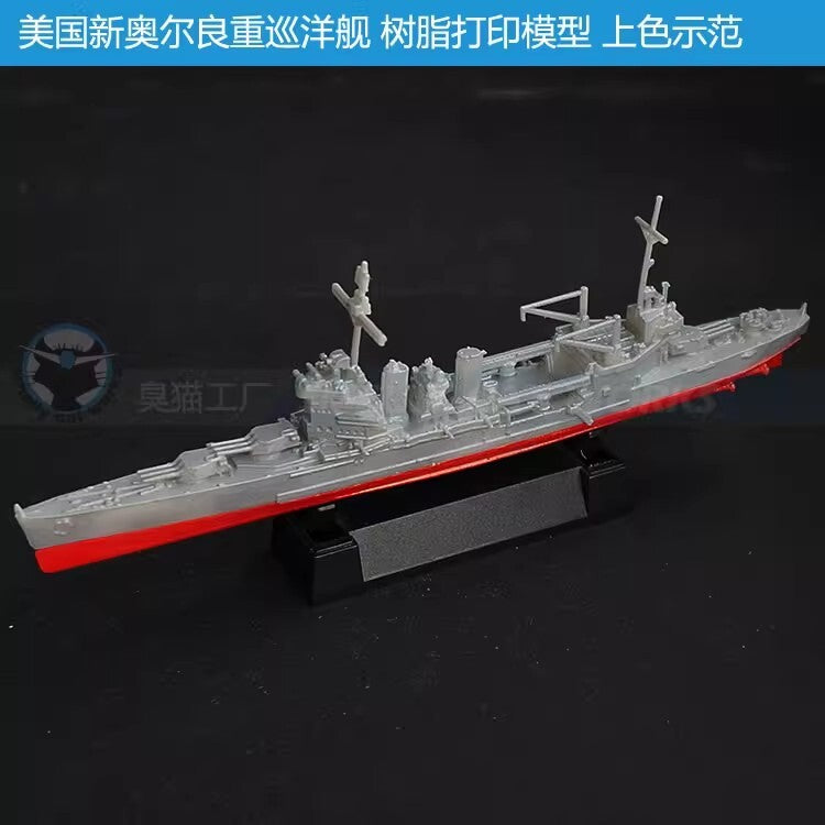 3d Printed 1/1100/1250/2000 U.s. New Orleans-class Heavy Cruiser