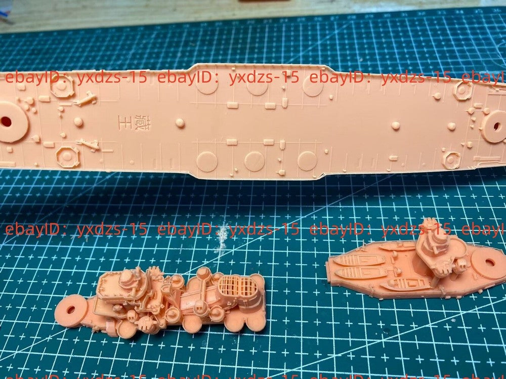 3d Printed 1/700 Ijn Zangwang Class Cruiser(full Hull/waterline)
