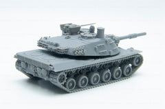 3d Printed 1/72/144 German Kampfpanzer 70 Main Battle Tank Unpainted Kit