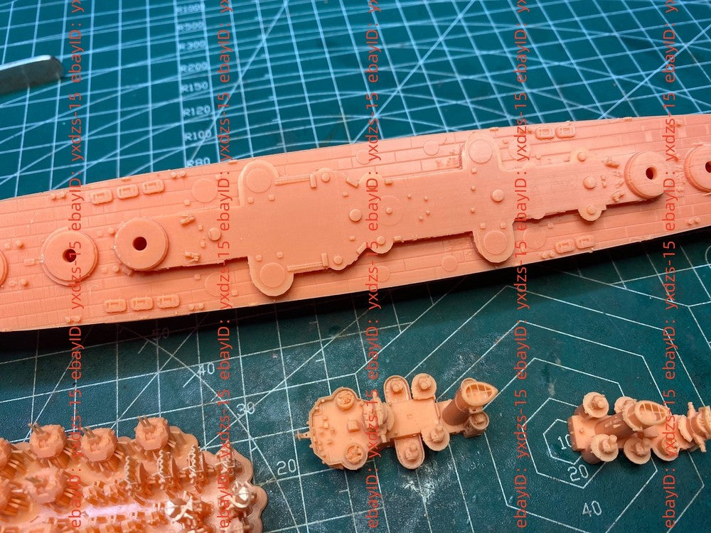 3d Printed Kits 1/700 Hms Minotaur Cruiser(full Hull/waterline)