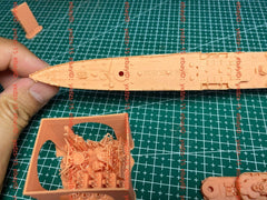3d Printed 1/700 French Emile Bertin Light Cruiser(full Hull/waterline)