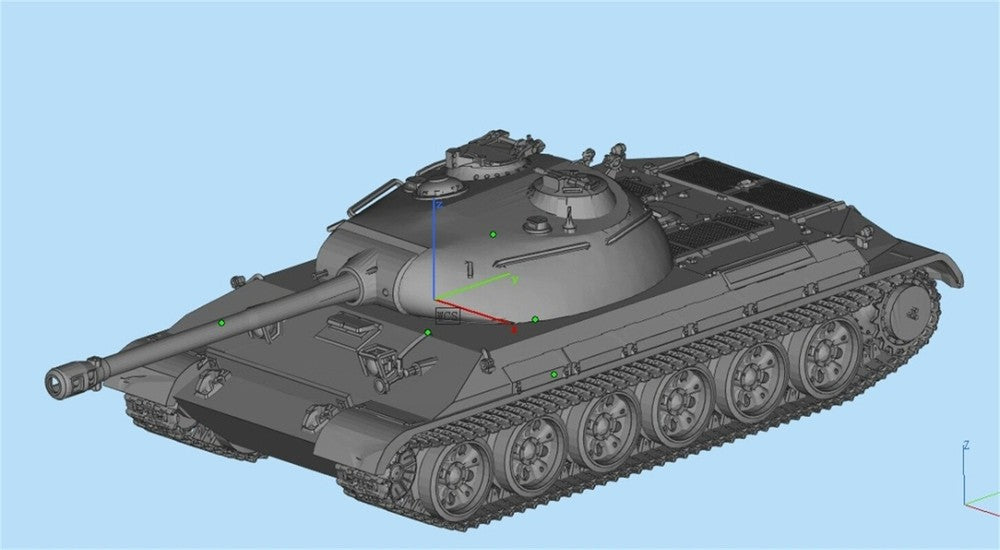 3d Printed 1/35/72 Chinese WZ-112/WZ-113/WZ-113-II Project Heavy Tank Kit