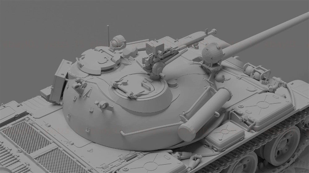 3d Printed 1/72/87 Soviet T-55A Main Battle Tank ﻿Unpainted Kit