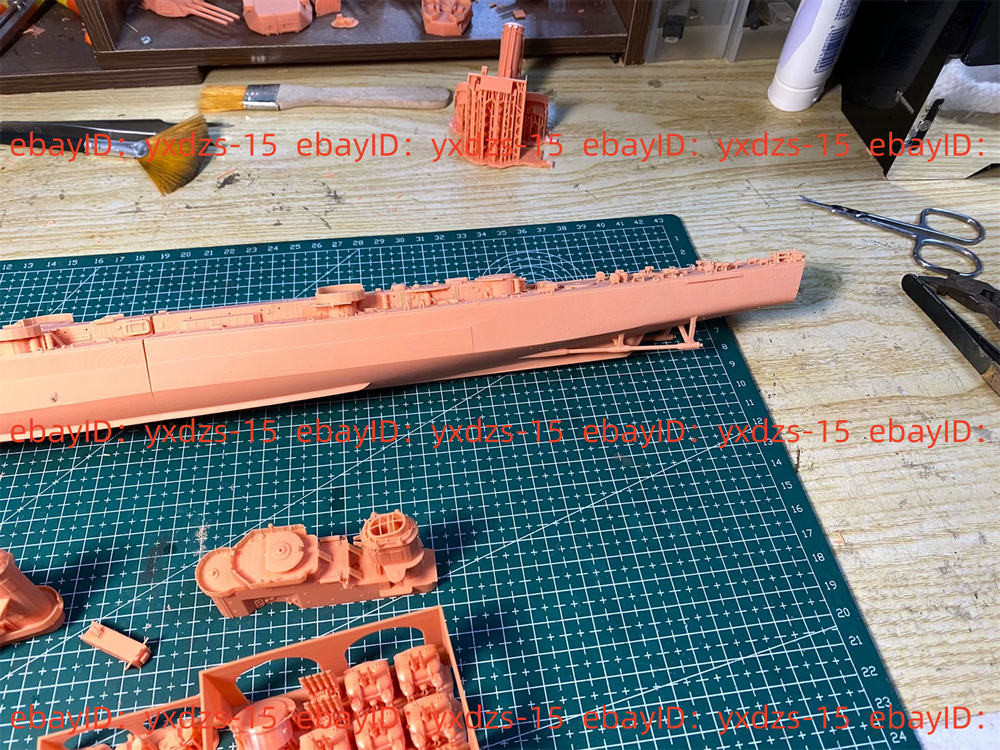 1/350 Uss Austin Class Cruiser(full Hull/waterline)
