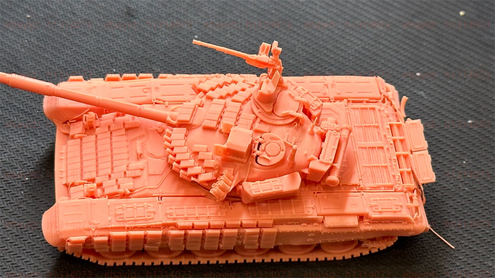 3d Printed 1/72 T-72AV Main Battle Tank Unpainted Kit